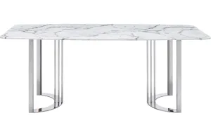 131 Silver Dining Table