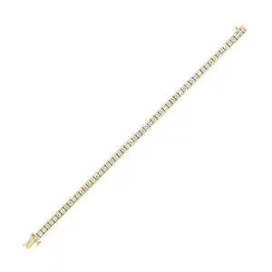 14KT Yellow Gold & Diamond Stunning Bracelet  - 7 ctw