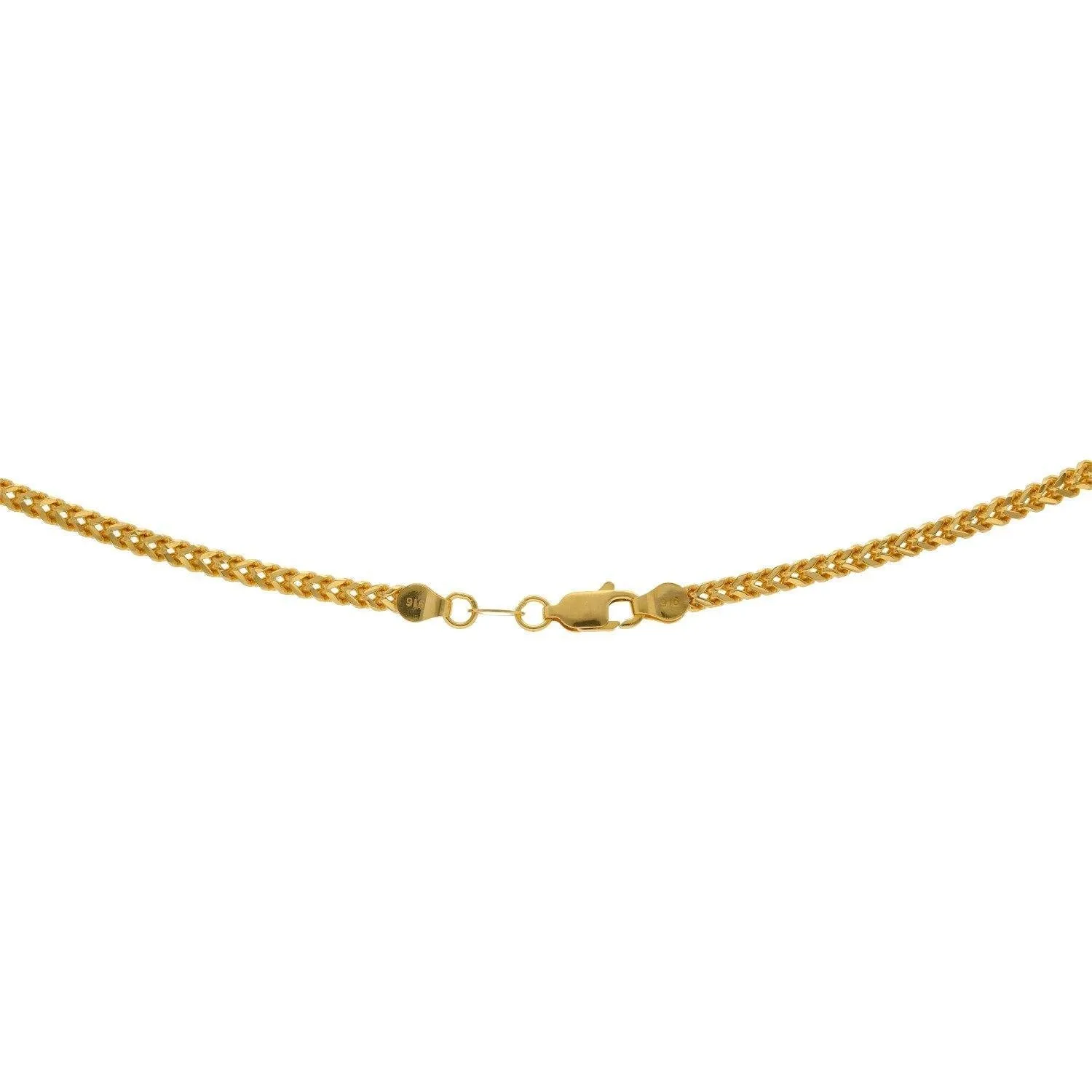 22K Yellow Gold Chain 13gm, Length 26inches