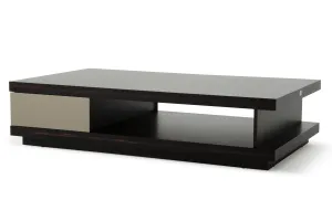 A&X Caligari Modern Oak & Grey Gloss Coffee Table