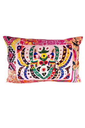 ANNA CHANDLER VELVET RECTANGLE CUSHION SILK ROAD