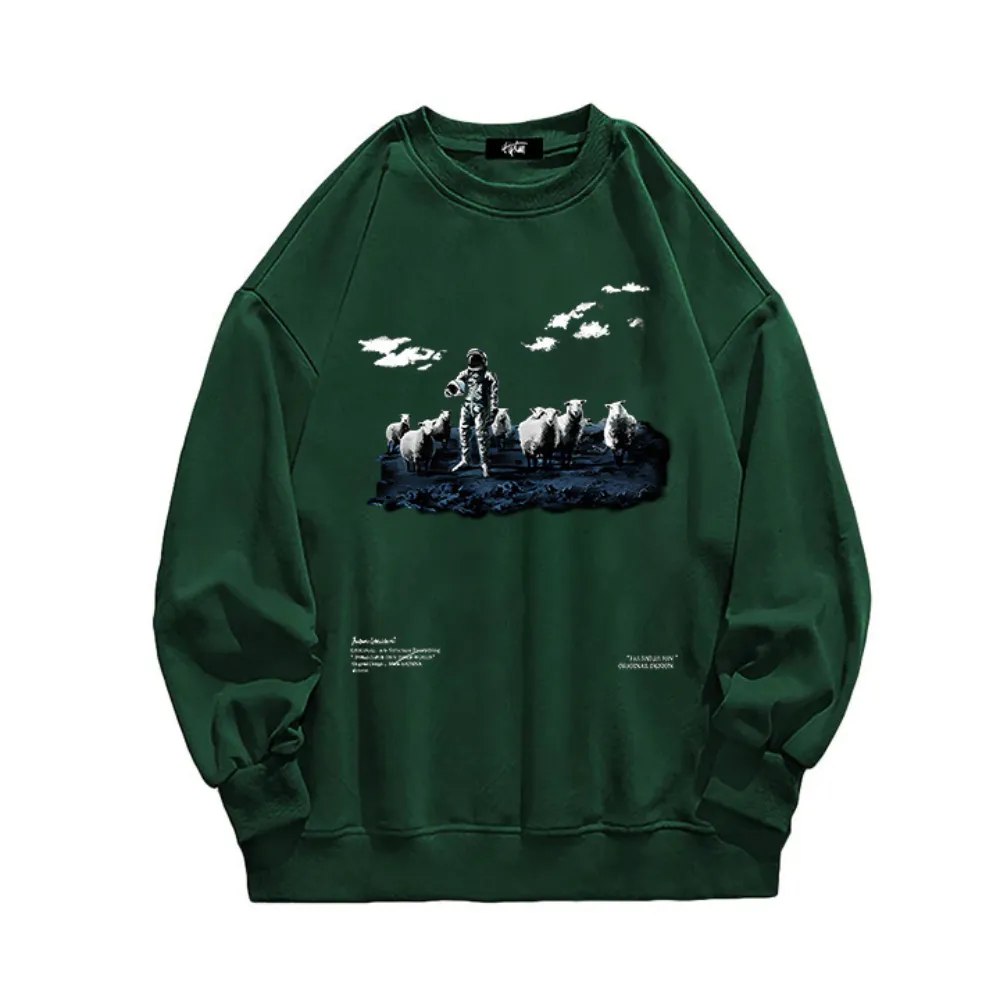 “Astronaut trendy niche print” Sweatshirt