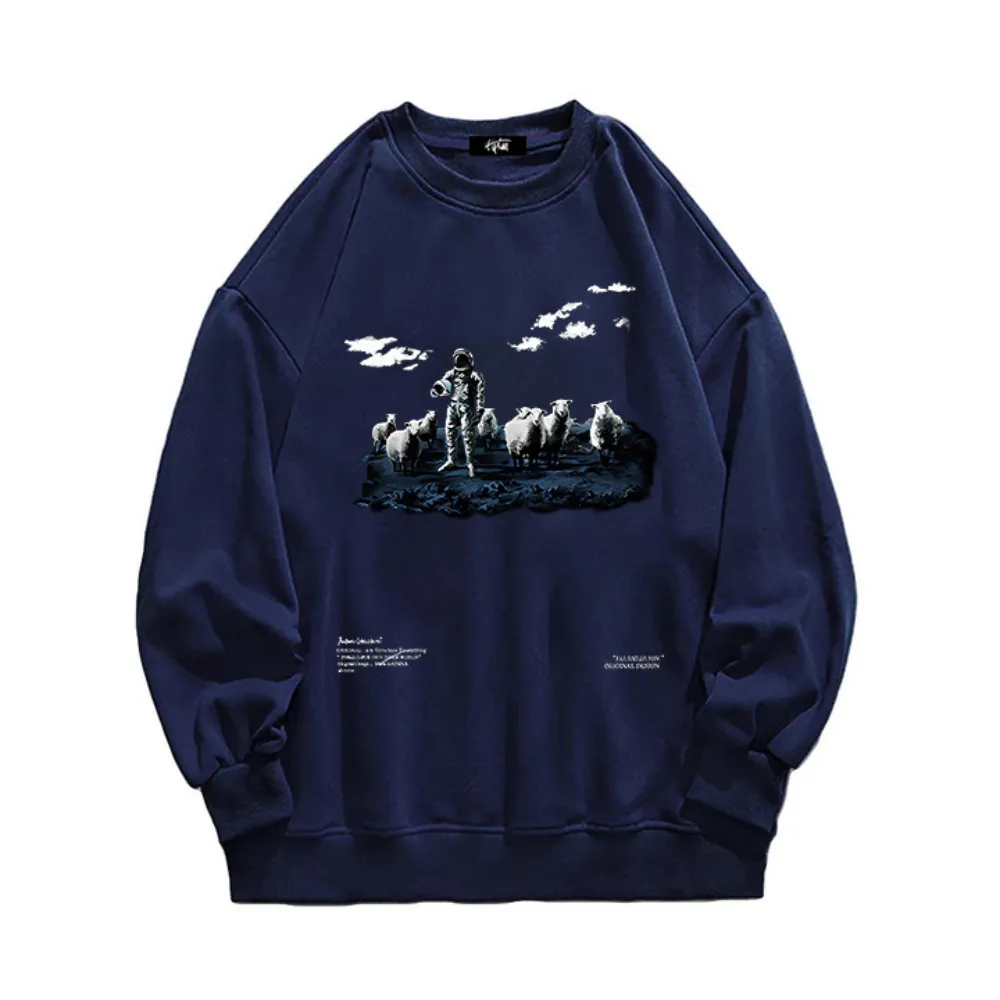 “Astronaut trendy niche print” Sweatshirt