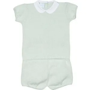 Baby Boys Mint Short Set