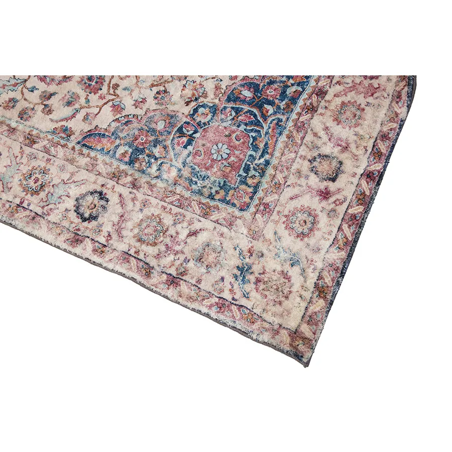 Babylon Multicolour Traditional Distressed Large Rug