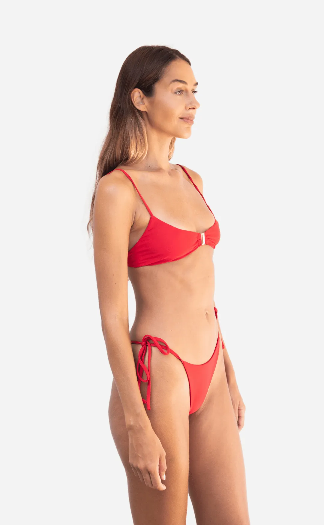 Bare Scarlet Red - Bralette Bikini Top