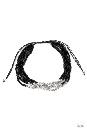 BEAD Bold - Black Bracelet