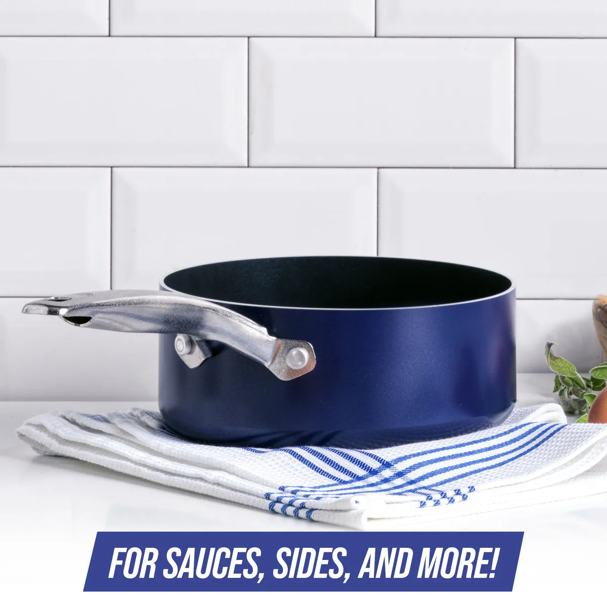 Blue Diamond Classic 2-Quart Saucepan with Lid