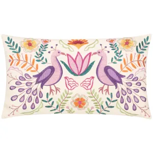 Broderie Embroidered Cushion Multicolour