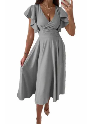 Casual Elegant Midi Dress