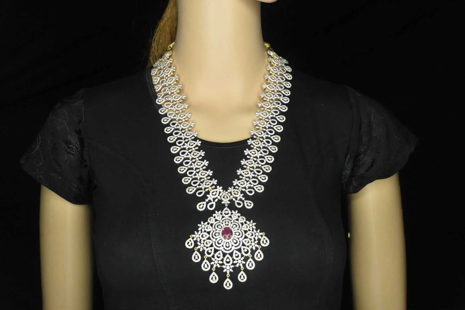 Classic American Diamond Necklace