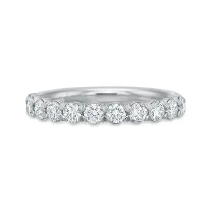 Classic Diamond Shared Prong Wedding Band