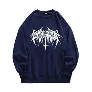 “Dark style cool devil wings trendy print” Sweatshirt