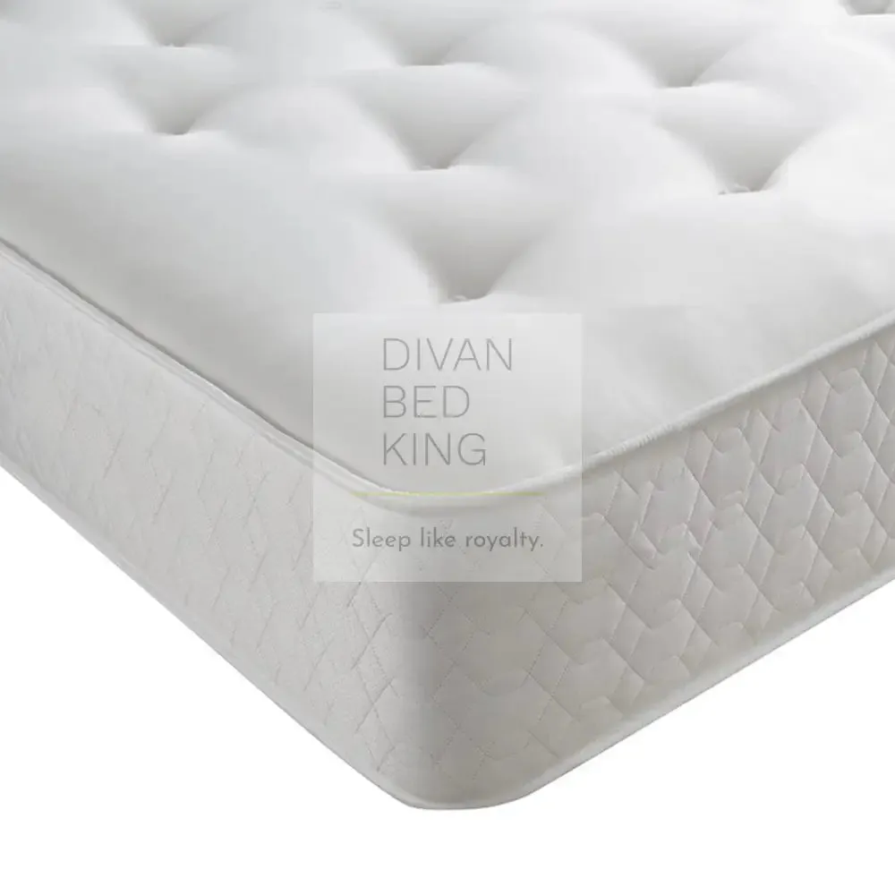 DivanBedKing.co.uk Crushed Velvet Divan Set   Matching Headboard and Memory Foam Mattress