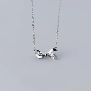 Elite Bow Knot Minimal Necklace