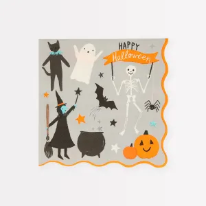 HAPPY HALLOWEEN LARGE NAPKINS