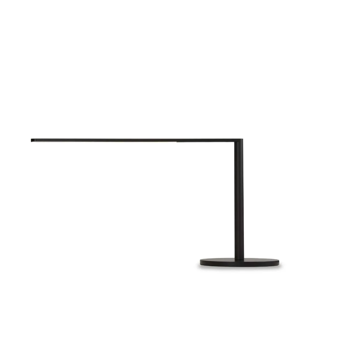 Lady7 Metallic Black Contemporary LED Desk Lamp and USB Port