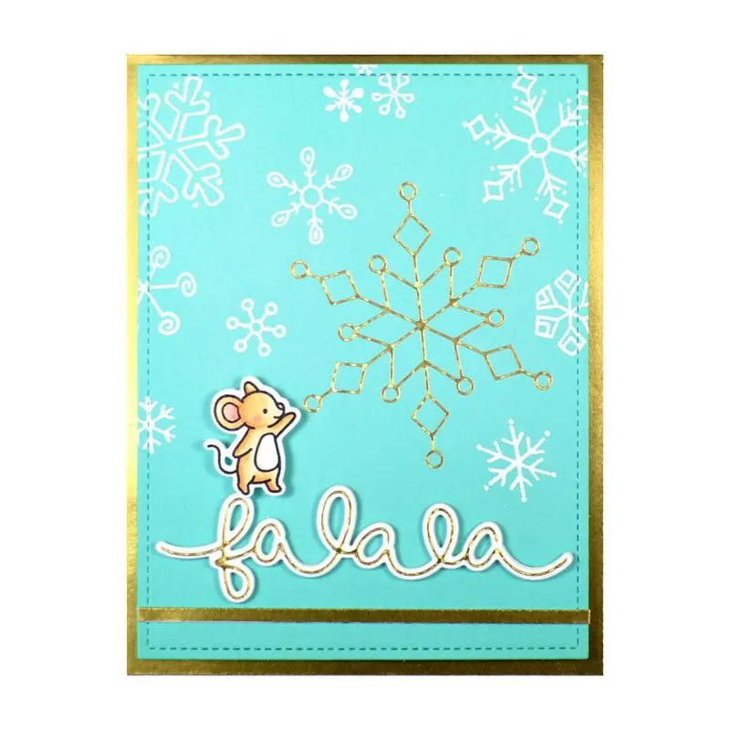 Lawn Fawn - Hot Foil Plates - Snowflake Duo