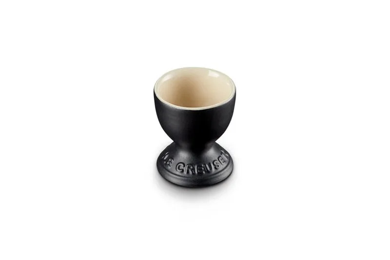 Le Creuset Stoneware Egg Cup Satin Black