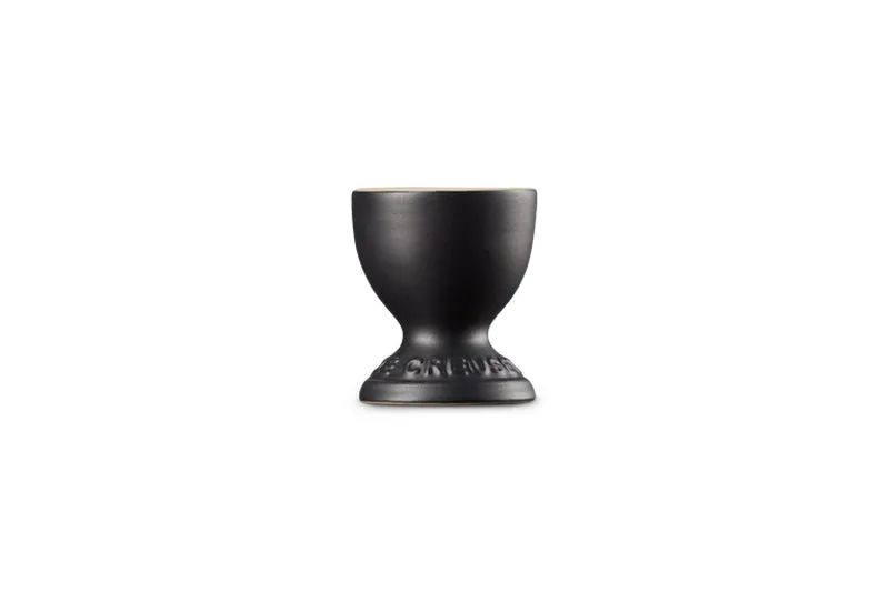 Le Creuset Stoneware Egg Cup Satin Black