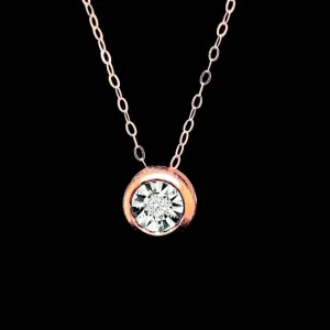 #LVNA2024 | #0020 Classic Round Diamond Necklace 18kt