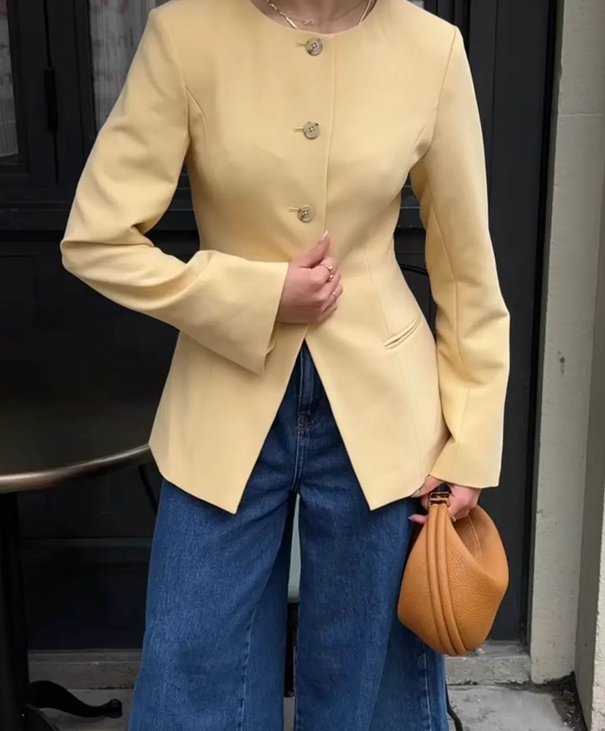 Madoline Blazer in Yellow