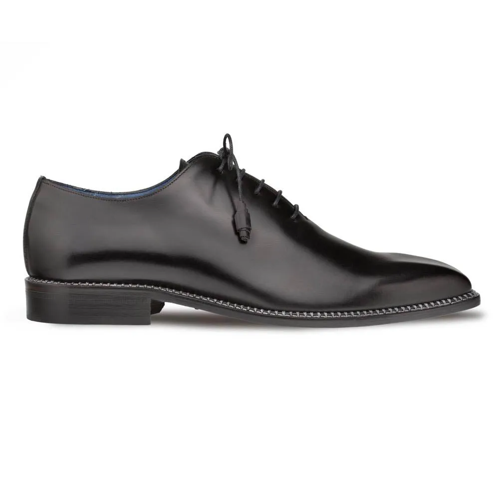 Mezlan Enterprise Black Calfskin Men’s Plain Toe Shoe