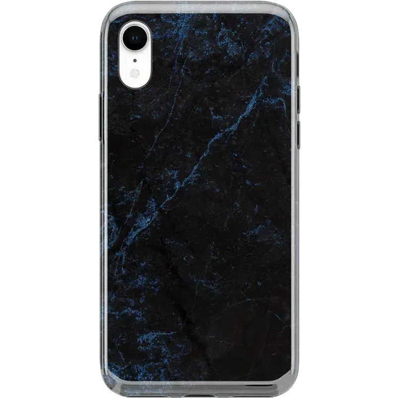 Midnight Marble | Black & Navy Case