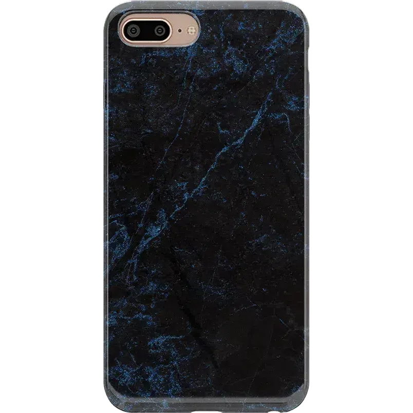 Midnight Marble | Black & Navy Case