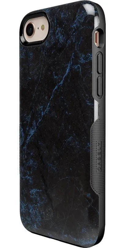 Midnight Marble | Black & Navy Case