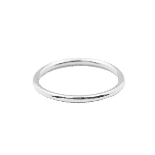 Minimal Band Ring | Sterling Silver