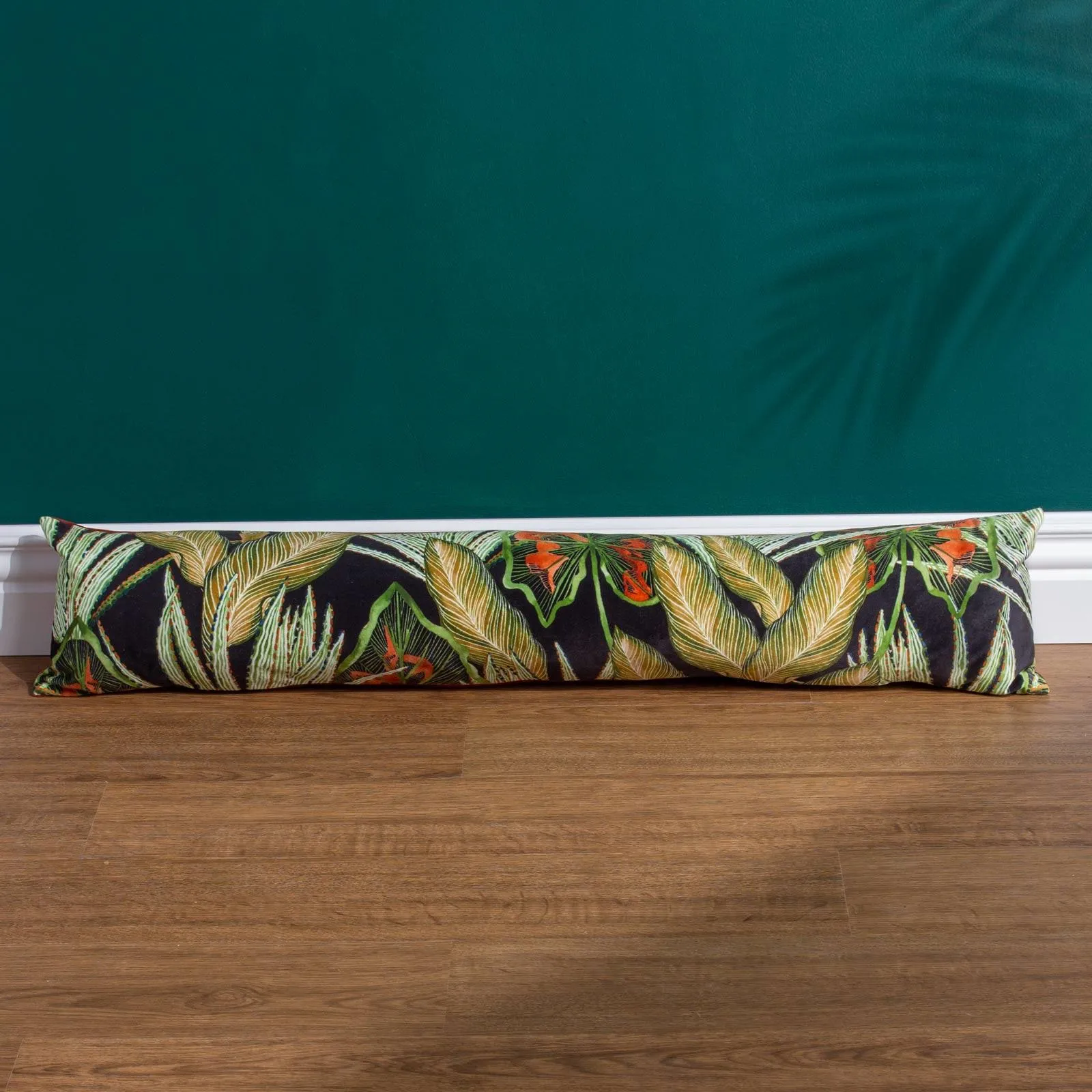 Mogori Abstract Leaves Draught Excluder Sunset