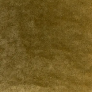 Ochre Velvet Upholstery Fabric