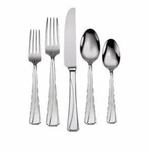 Oneida Chiffon 40 Piece Fine Flatware Set, Service for 8