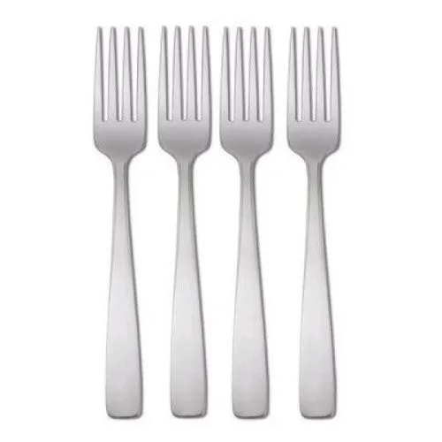 Oneida Rio Set of 4 Dinner Forks 18/8 Stainless 7 1/4" USA MADE