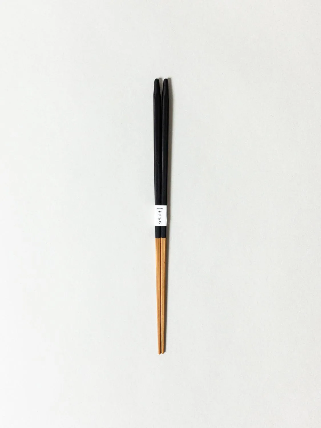 Slim Bamboo Chopsticks, Black