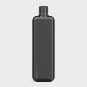 SLIM Stainless Steel memobottle - BLACK