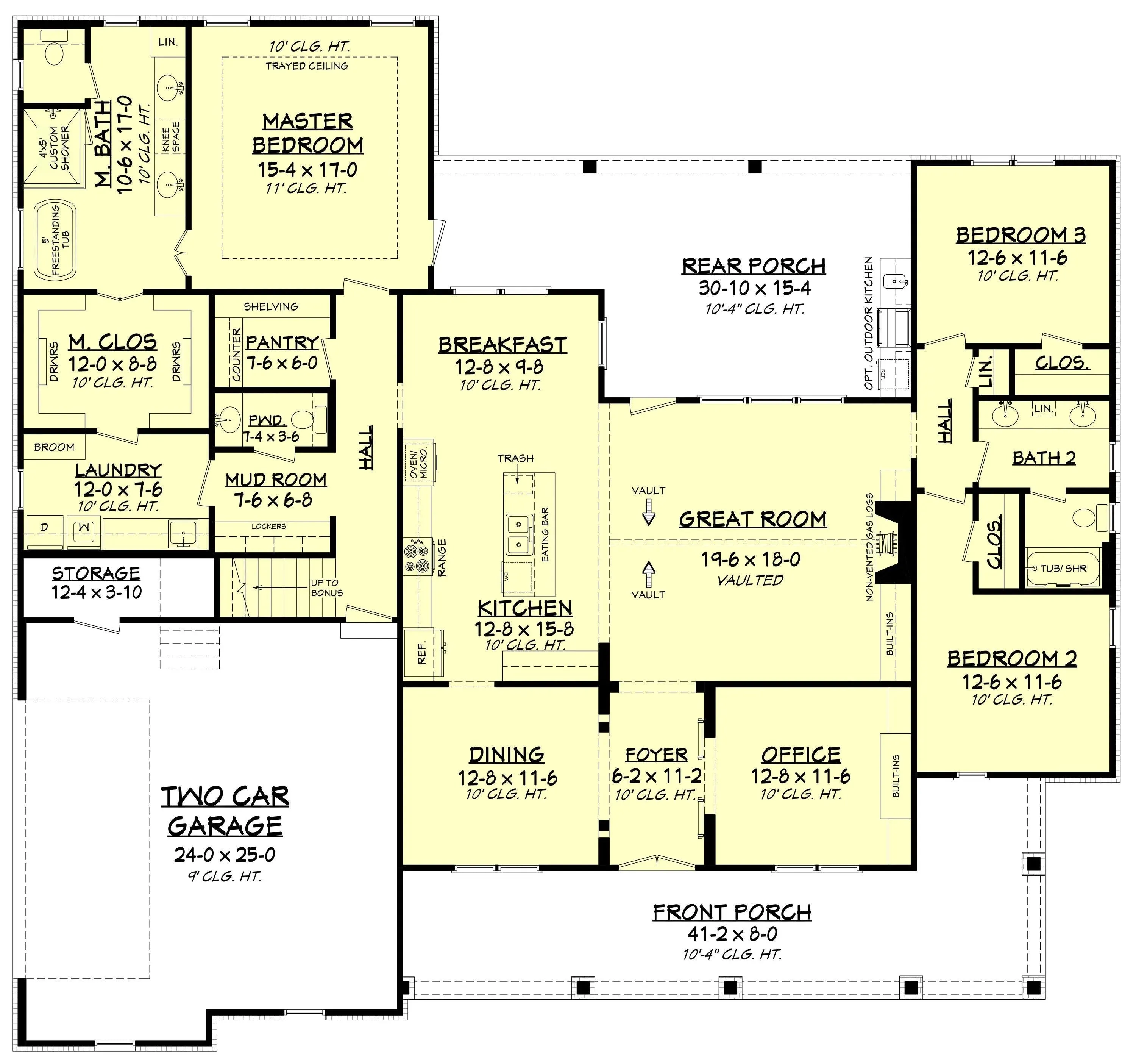 Stylish 3-Bedroom House with Bonus Room and Charming Porches