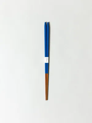 Urushi Slim Chopsticks, Blue