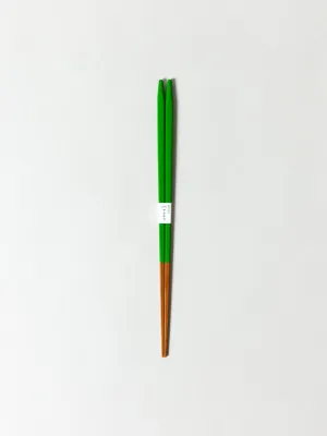 Urushi Slim Chopsticks, Green