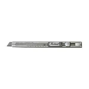 Utility Knife - Richard Cutter, Snap-Off Stainless Steel Blade, 3 Blades Included S-12